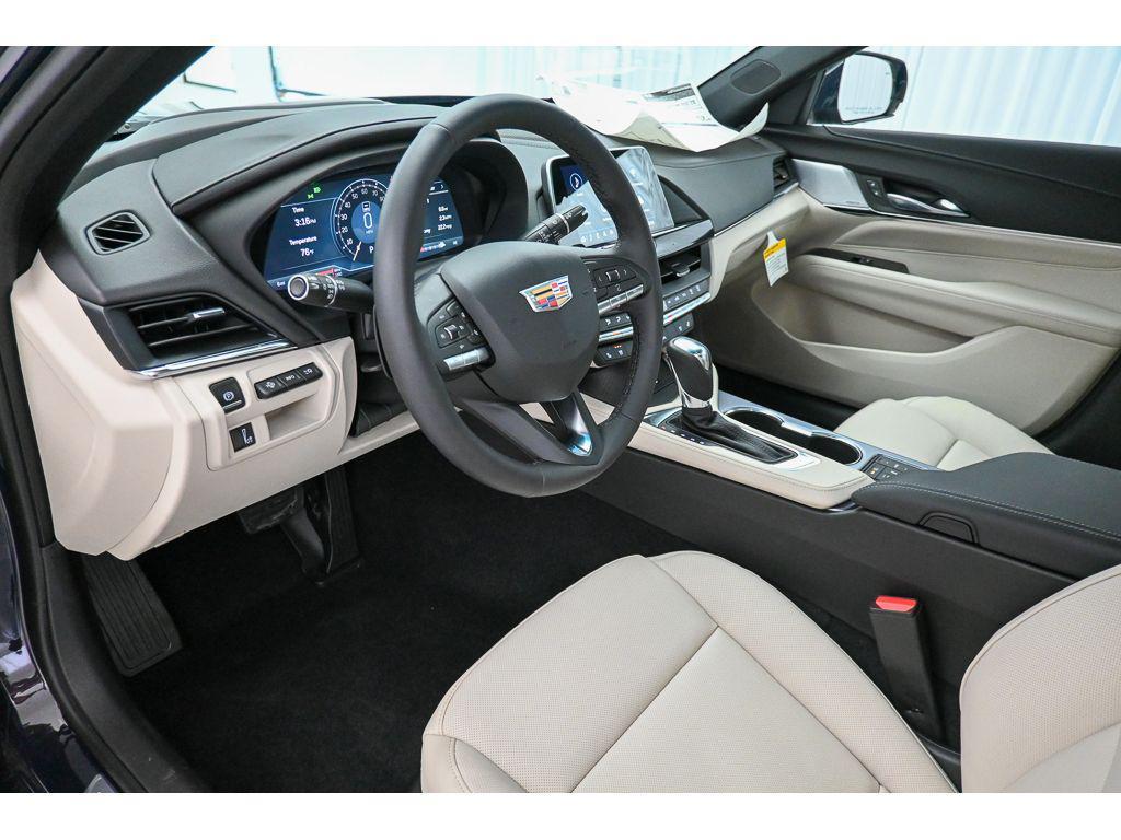 new 2025 Cadillac CT4 car, priced at $49,240