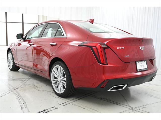 new 2026 Cadillac CT4 car, priced at $48,765