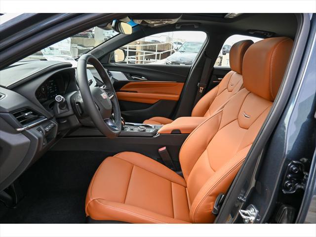 new 2025 Cadillac CT4 car, priced at $52,340