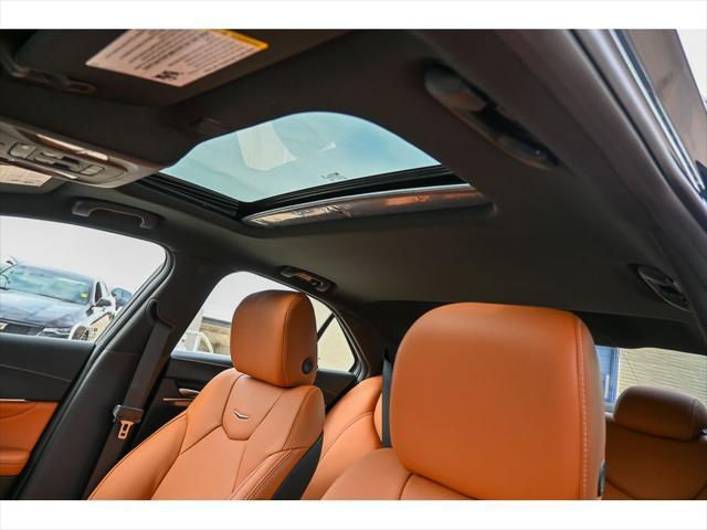 new 2025 Cadillac CT4 car, priced at $52,340