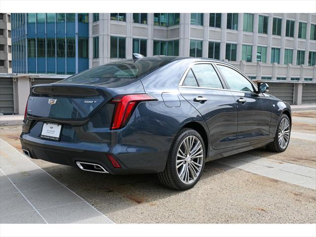 new 2025 Cadillac CT4 car, priced at $52,340