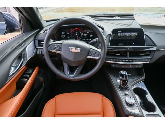 new 2025 Cadillac CT4 car, priced at $52,340
