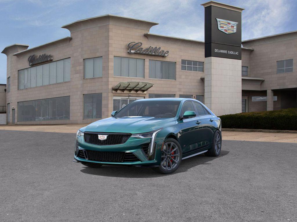 new 2026 Cadillac CT4-V car, priced at $76,560