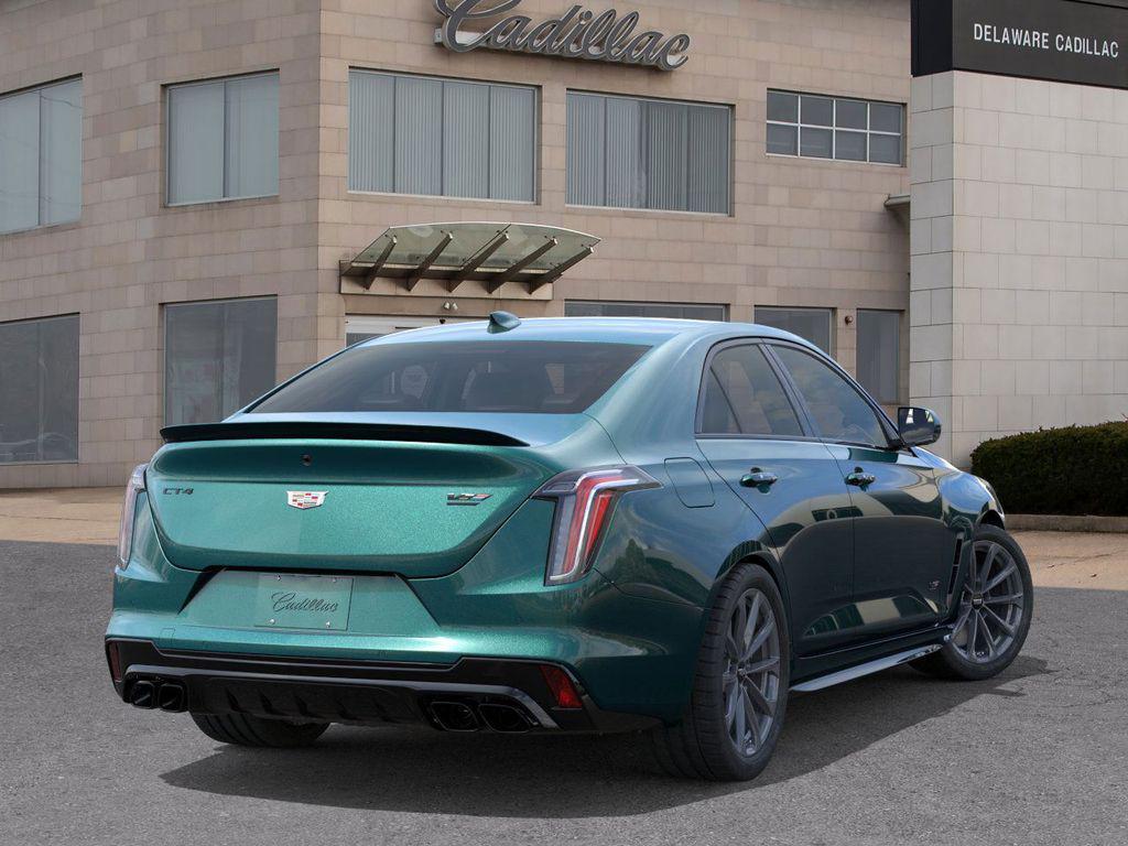 new 2026 Cadillac CT4-V car, priced at $76,560
