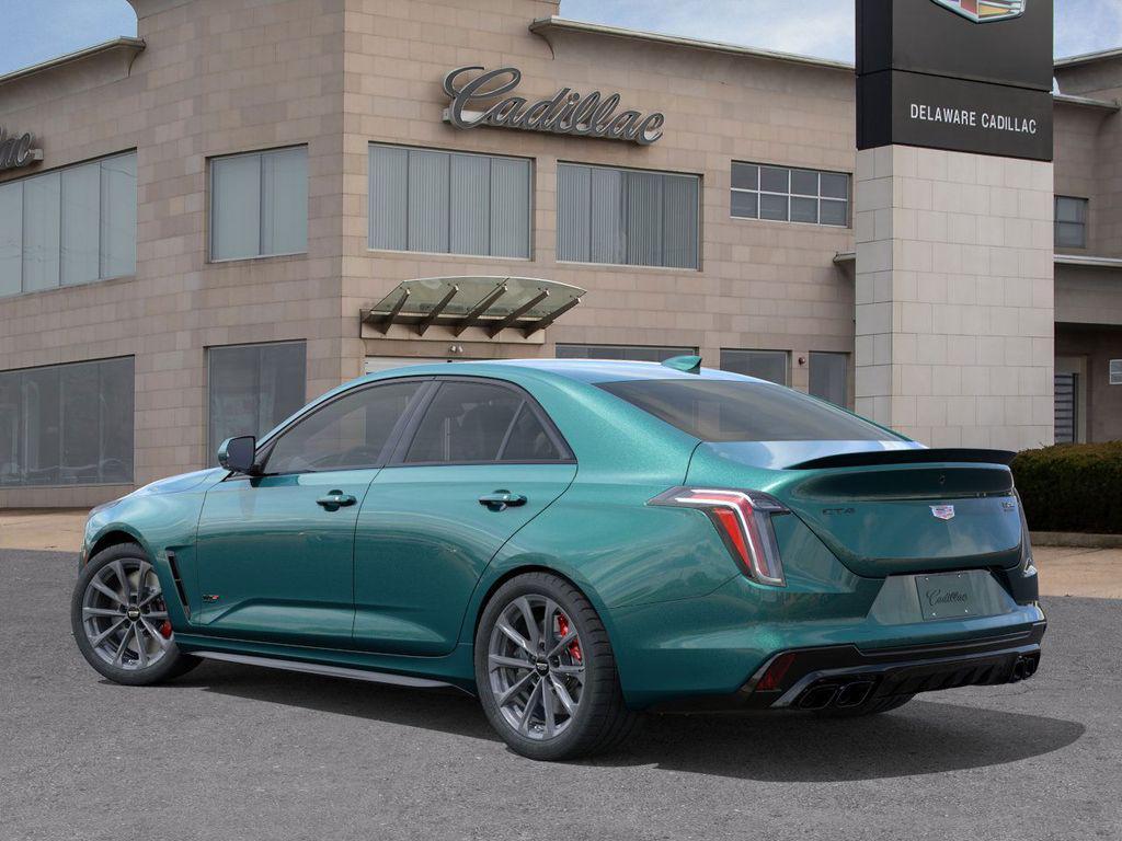 new 2026 Cadillac CT4-V car, priced at $76,560