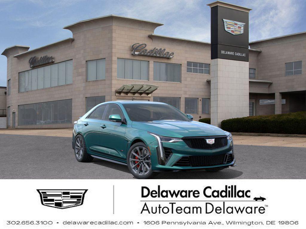 new 2026 Cadillac CT4-V car, priced at $76,560