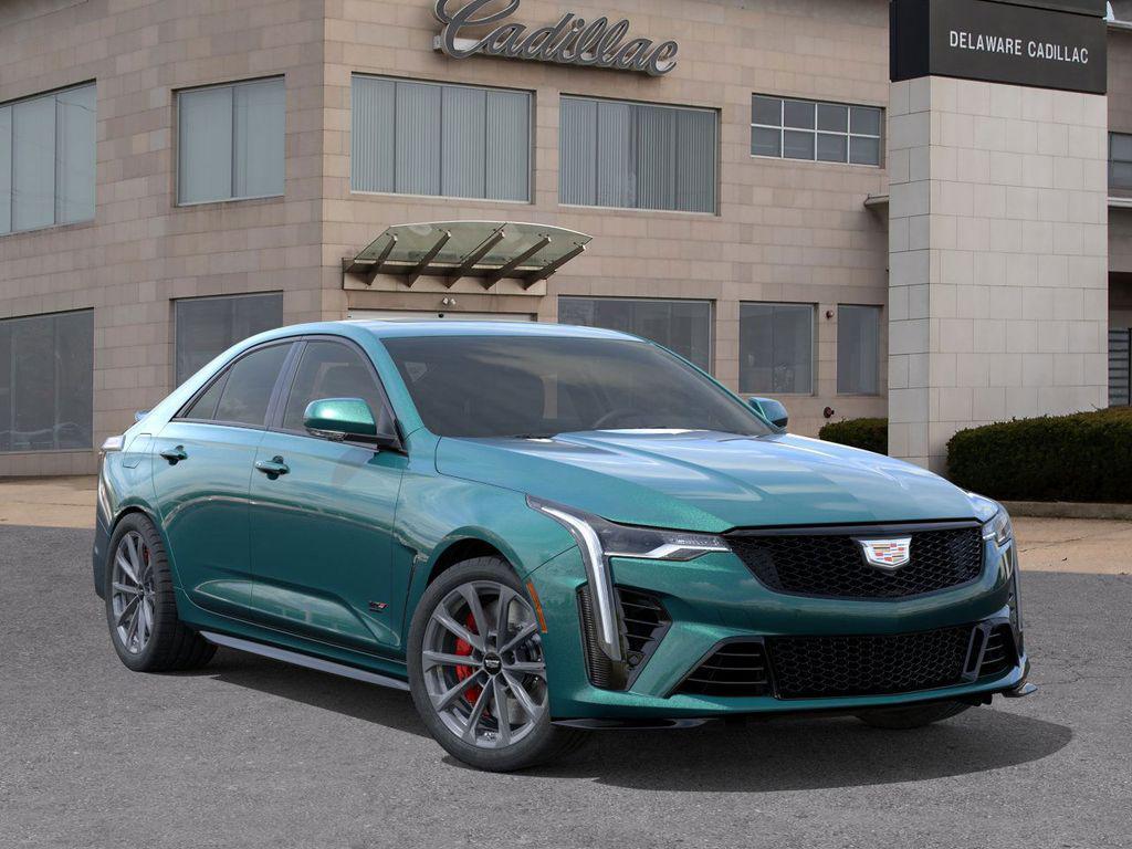 new 2026 Cadillac CT4-V car, priced at $76,560