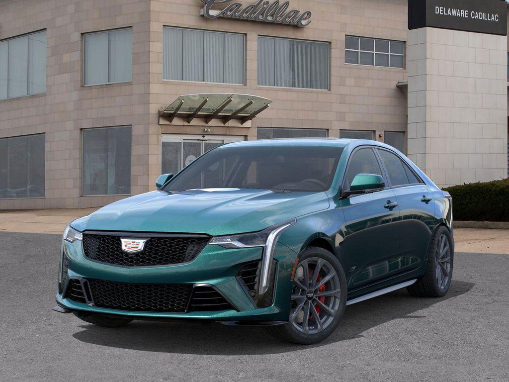 new 2026 Cadillac CT4-V car, priced at $76,560