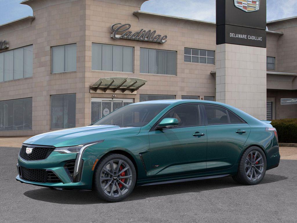 new 2026 Cadillac CT4-V car, priced at $76,560