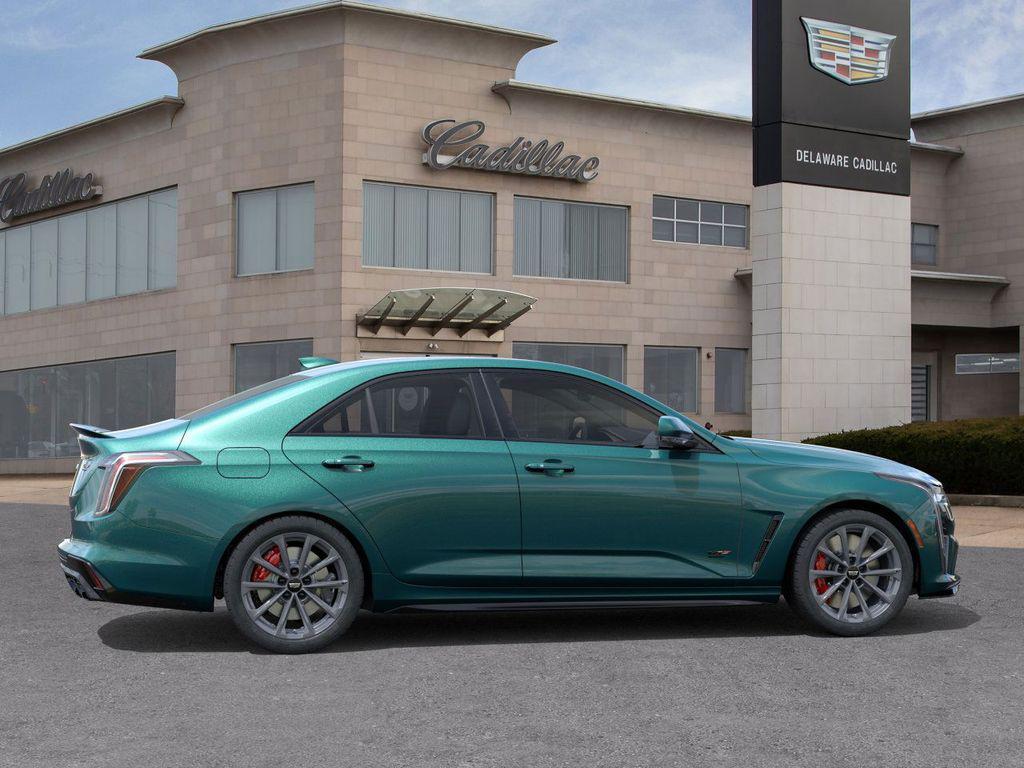 new 2026 Cadillac CT4-V car, priced at $76,560