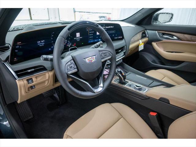 new 2025 Cadillac CT5 car, priced at $66,085