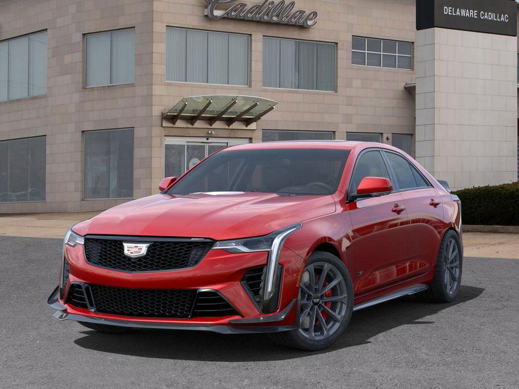 new 2025 Cadillac CT4-V car, priced at $88,440