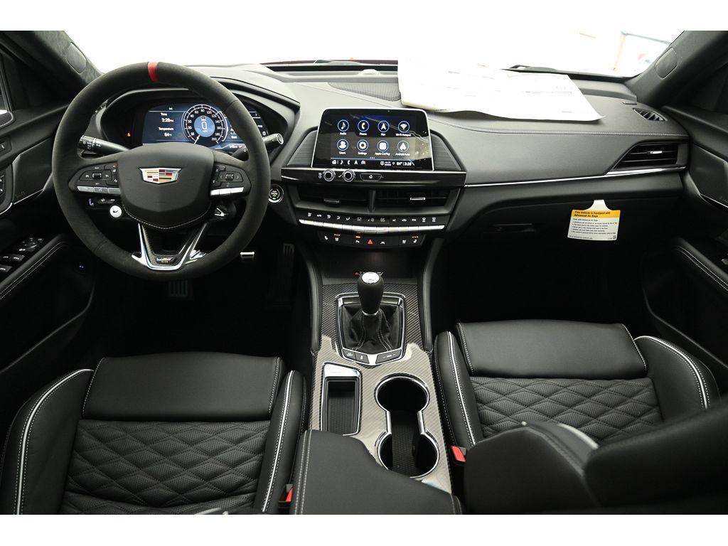 new 2026 Cadillac CT4-V car, priced at $77,460