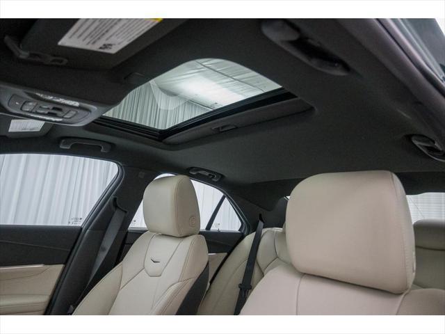 new 2025 Cadillac CT4 car, priced at $49,240