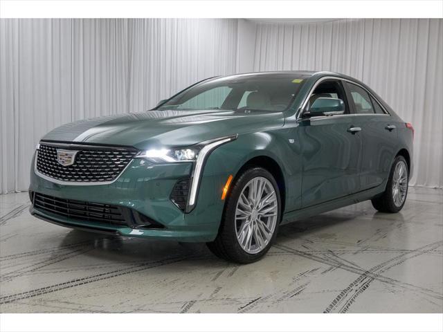 new 2025 Cadillac CT4 car, priced at $49,240