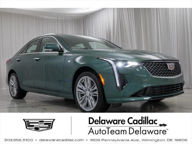 new 2025 Cadillac CT4 car, priced at $49,240