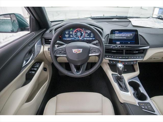 new 2025 Cadillac CT4 car, priced at $49,240