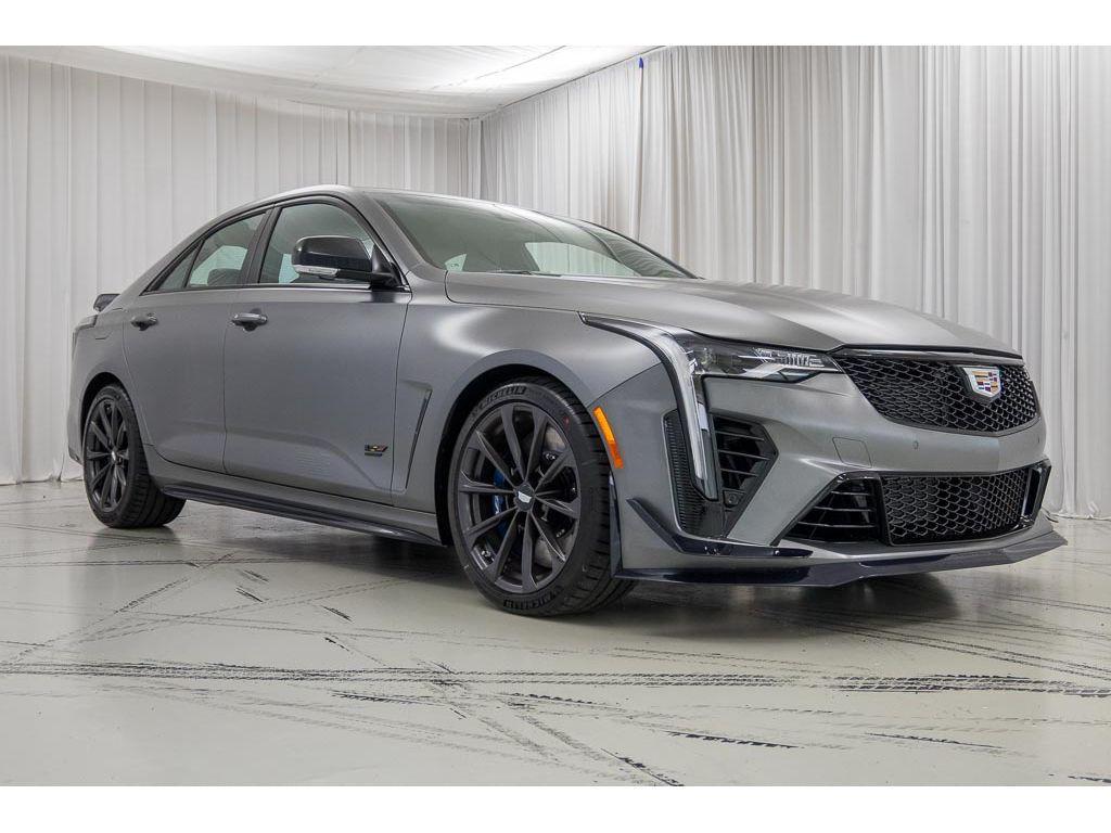 new 2025 Cadillac CT4-V car, priced at $90,195