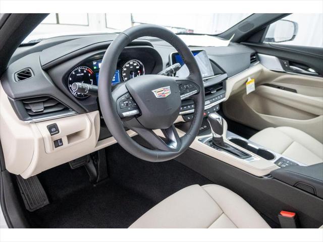 new 2025 Cadillac CT4 car, priced at $47,040
