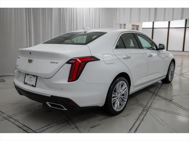 new 2025 Cadillac CT4 car, priced at $47,040