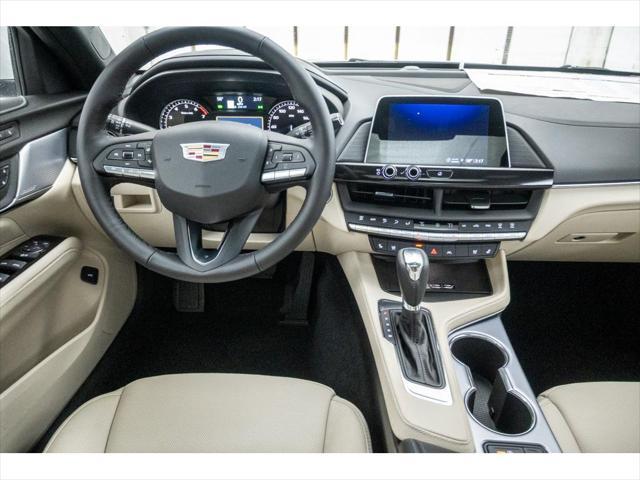 new 2025 Cadillac CT4 car, priced at $47,040