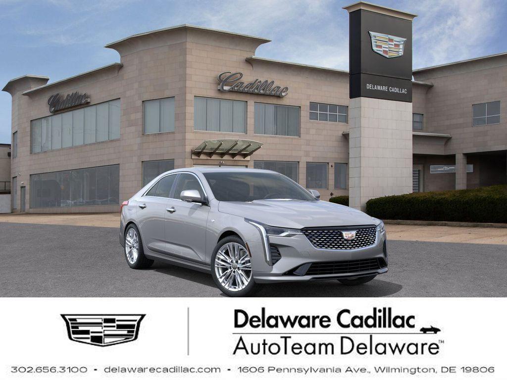 new 2025 Cadillac CT4 car, priced at $47,565