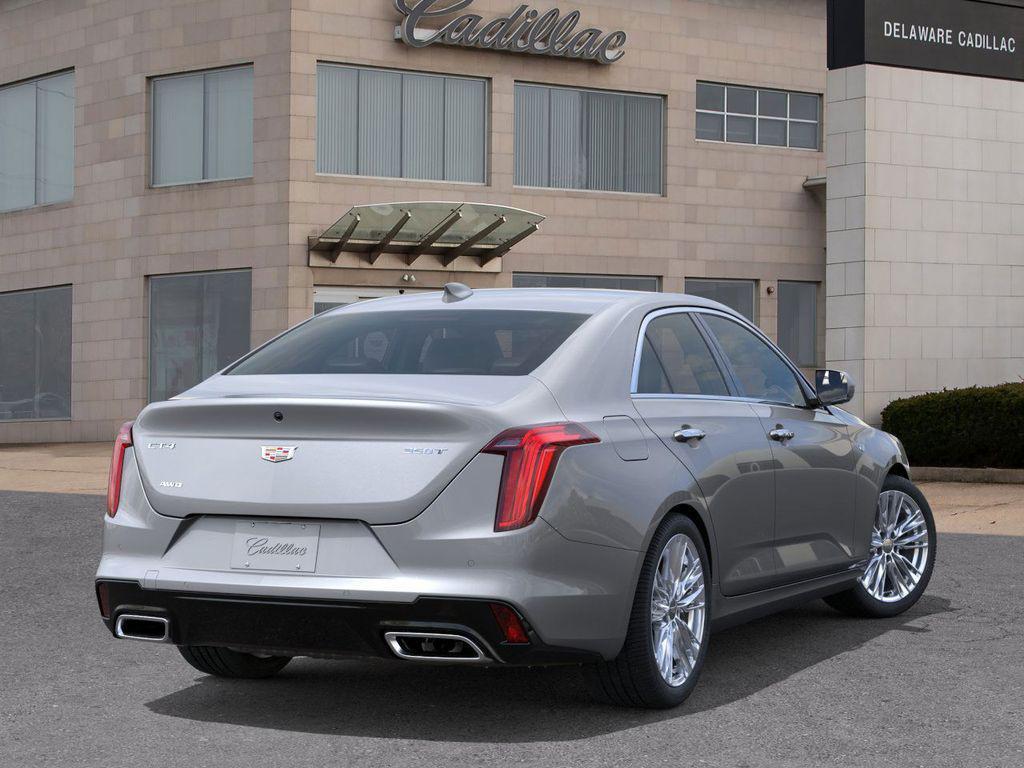 new 2025 Cadillac CT4 car, priced at $47,565