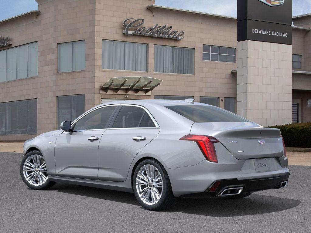 new 2025 Cadillac CT4 car, priced at $47,565