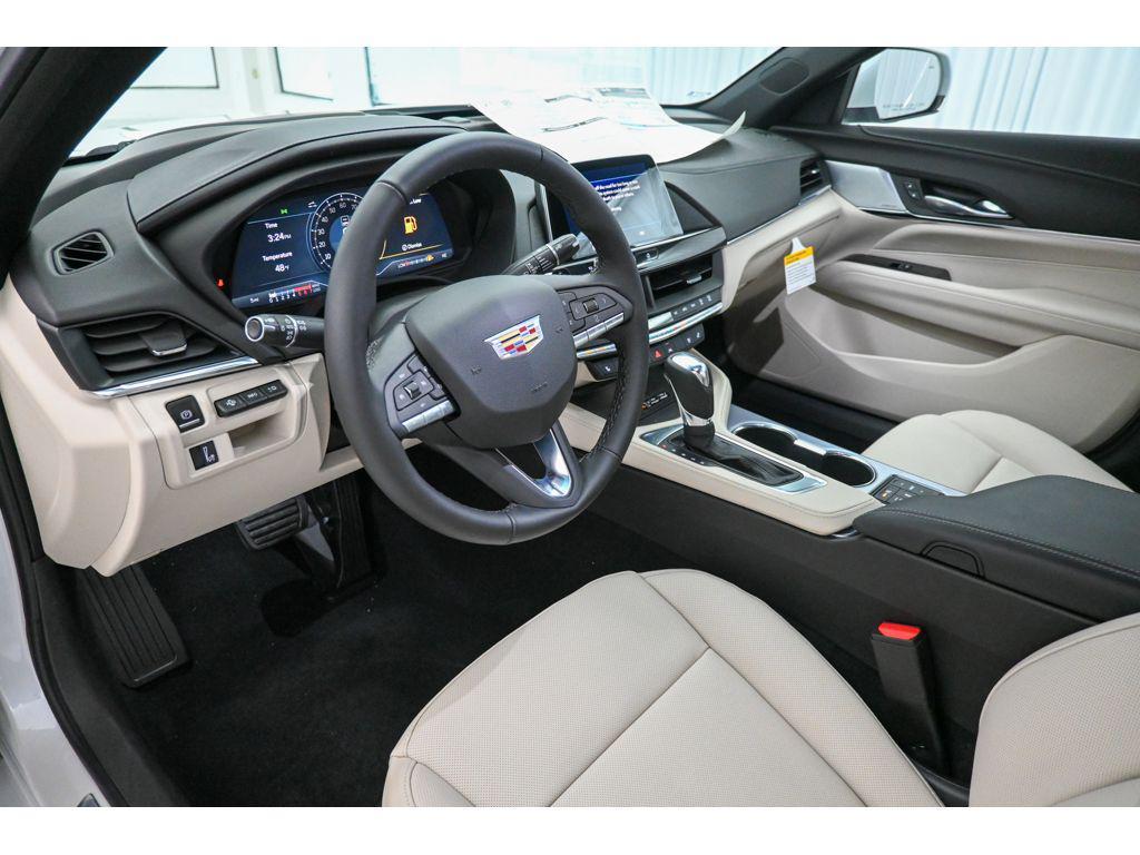 new 2025 Cadillac CT4 car, priced at $49,840