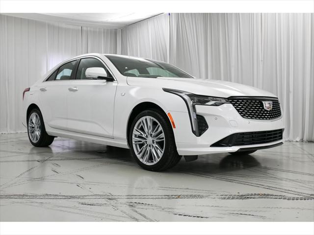 new 2025 Cadillac CT4 car, priced at $49,840