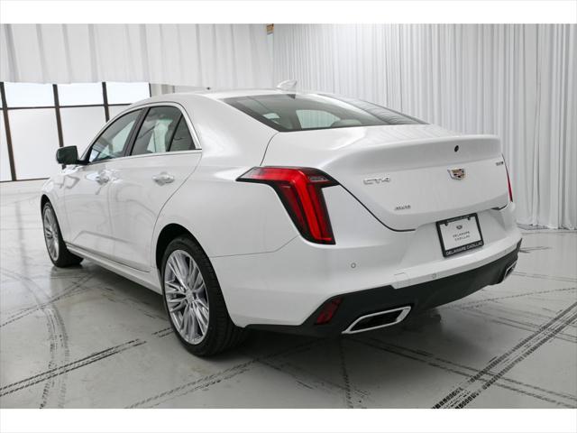 new 2025 Cadillac CT4 car, priced at $49,840