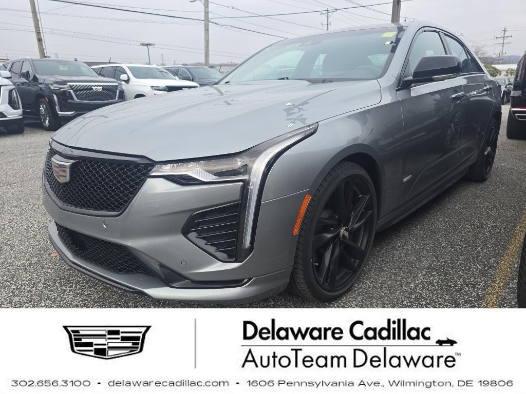 used 2023 Cadillac CT4-V car, priced at $43,443