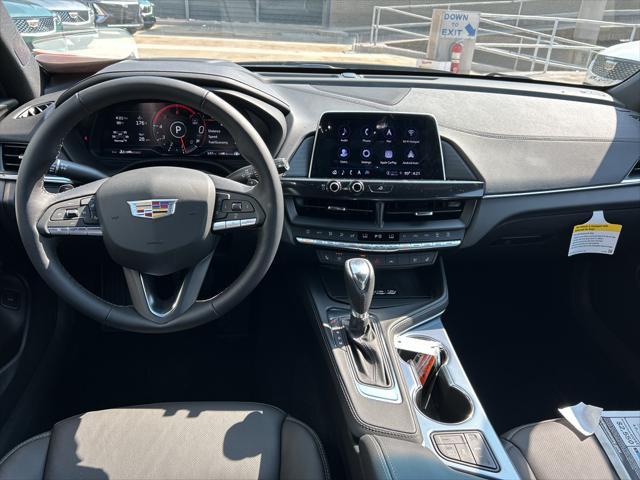 new 2025 Cadillac CT4 car, priced at $48,839