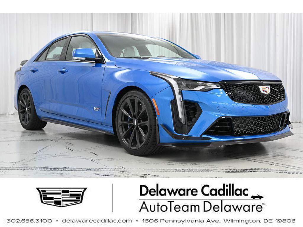 new 2025 Cadillac CT4-V car, priced at $87,840