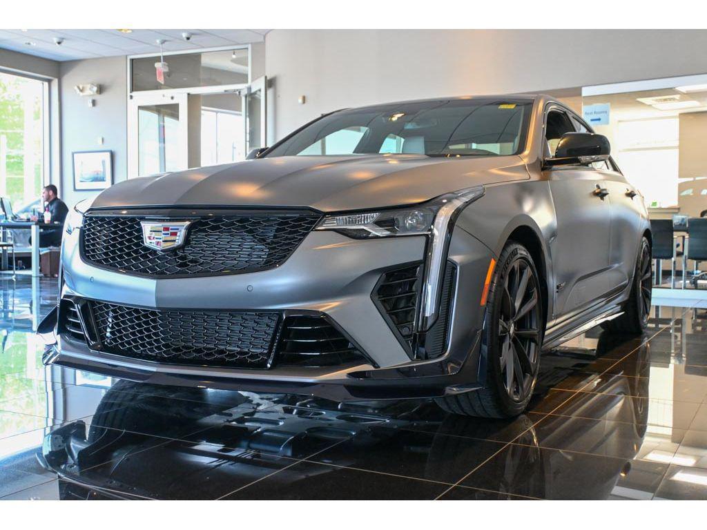new 2025 Cadillac CT4-V car, priced at $90,370
