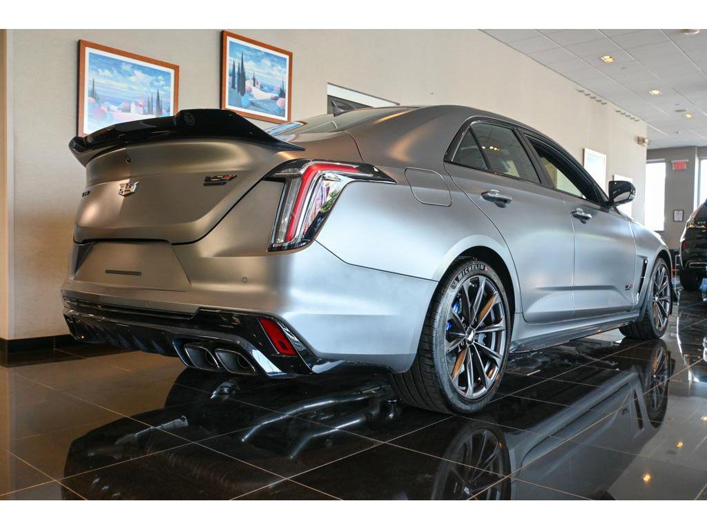 new 2025 Cadillac CT4-V car, priced at $90,370