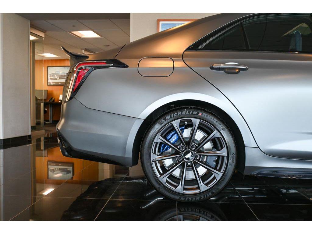 new 2025 Cadillac CT4-V car, priced at $90,370