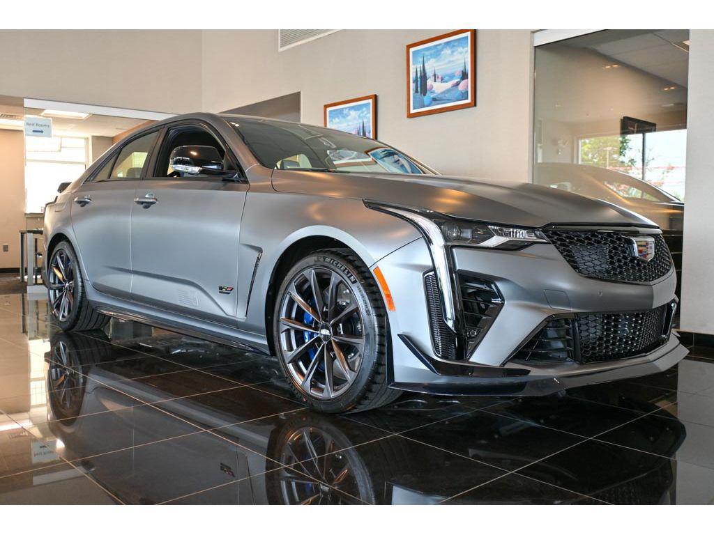 new 2025 Cadillac CT4-V car, priced at $90,370