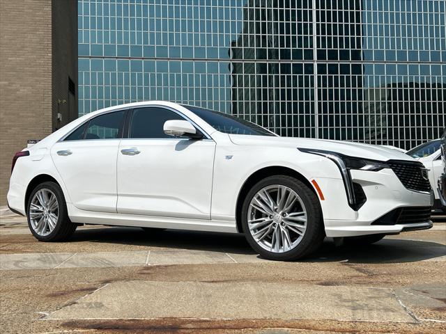 new 2025 Cadillac CT4 car, priced at $46,940