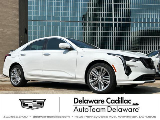 new 2025 Cadillac CT4 car, priced at $46,940
