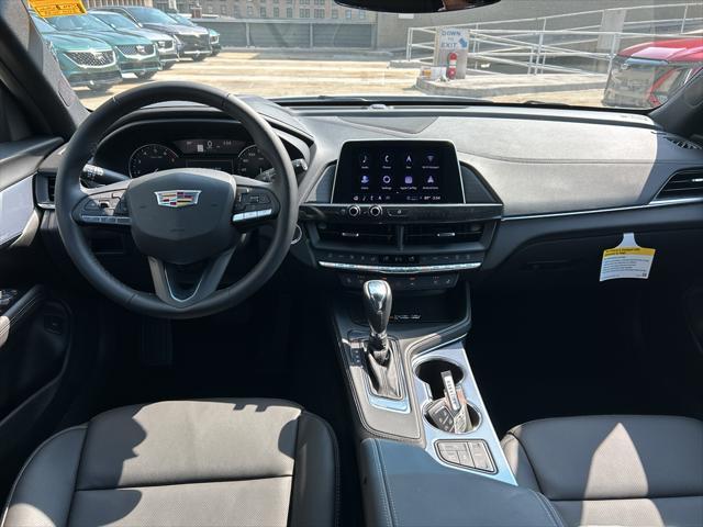 new 2025 Cadillac CT4 car, priced at $46,940