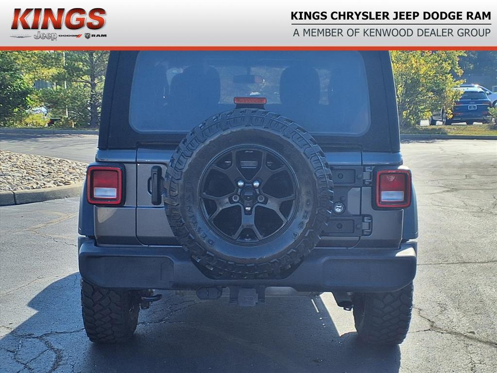 used 2022 Jeep Wrangler car, priced at $28,000