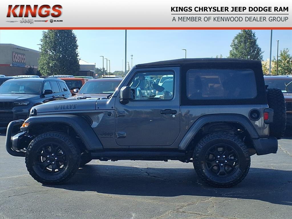 used 2022 Jeep Wrangler car, priced at $28,000