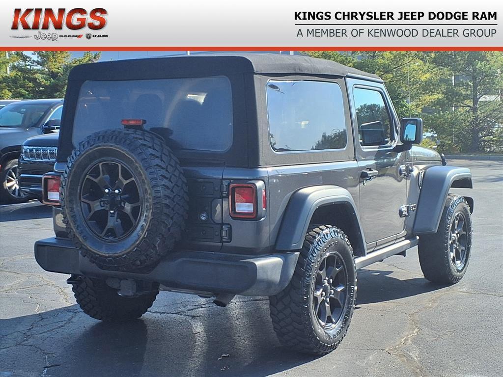 used 2022 Jeep Wrangler car, priced at $28,000
