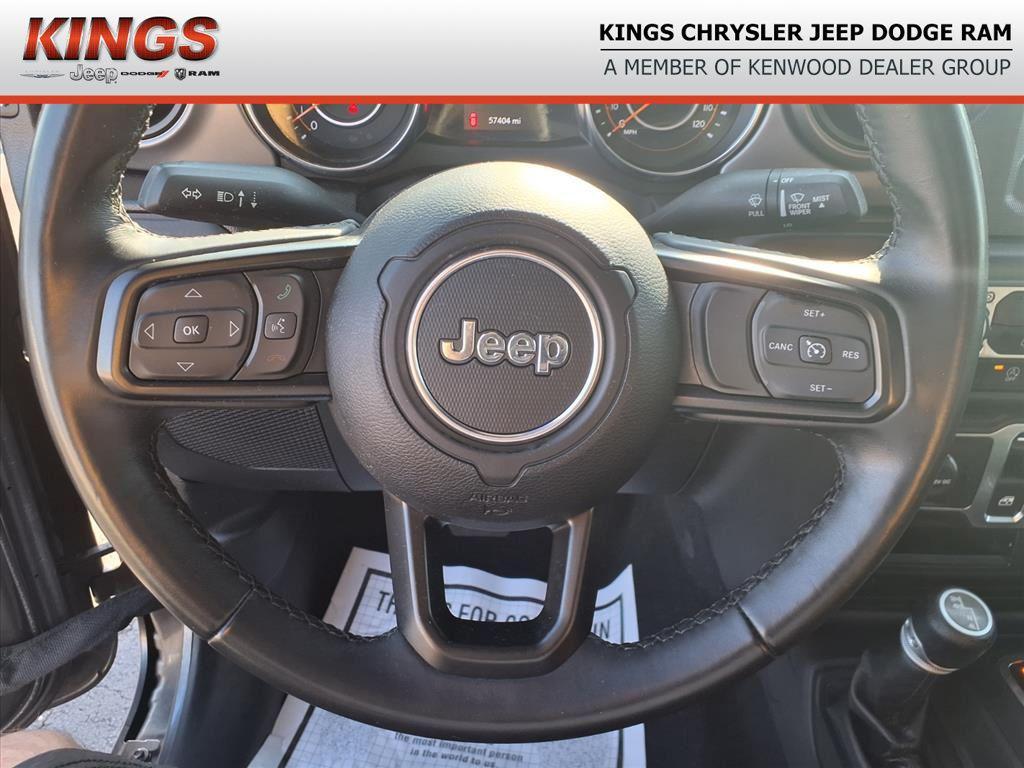 used 2022 Jeep Wrangler car, priced at $28,000