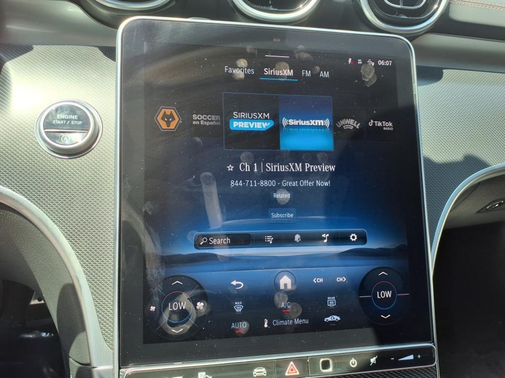 used 2025 Mercedes-Benz AMG C 43 car, priced at $55,000