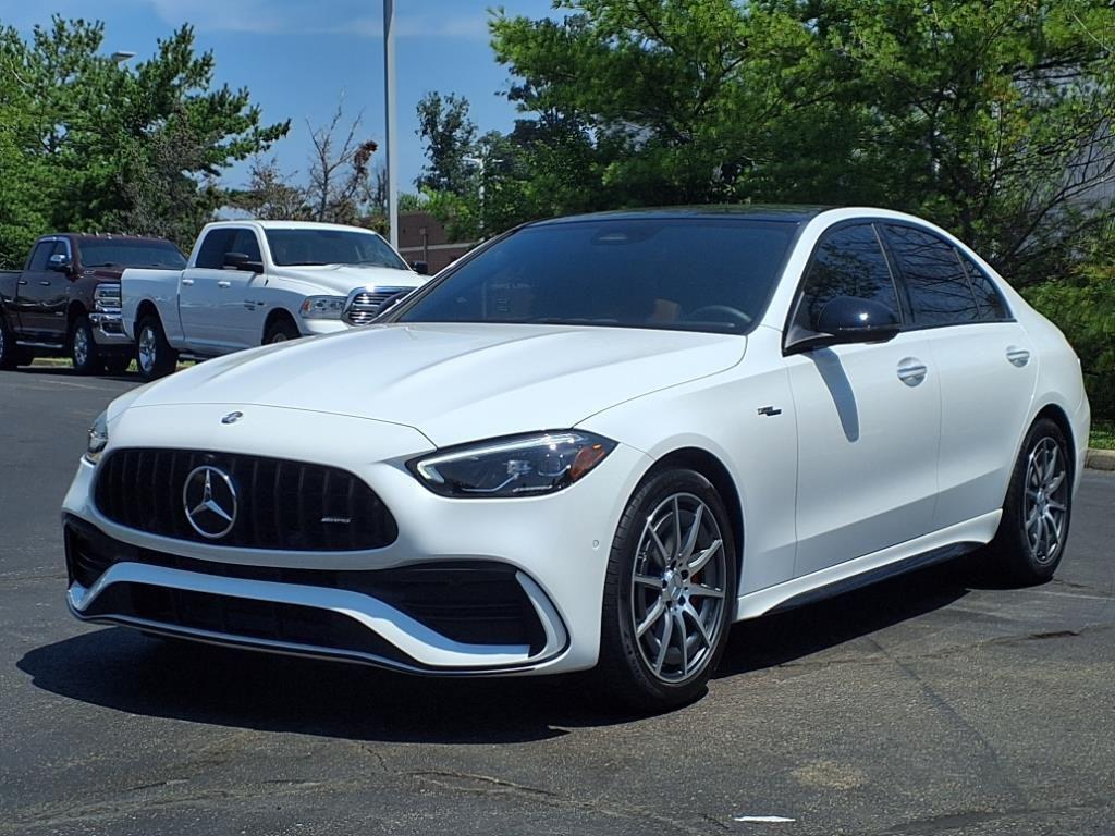 used 2025 Mercedes-Benz AMG C 43 car, priced at $55,000