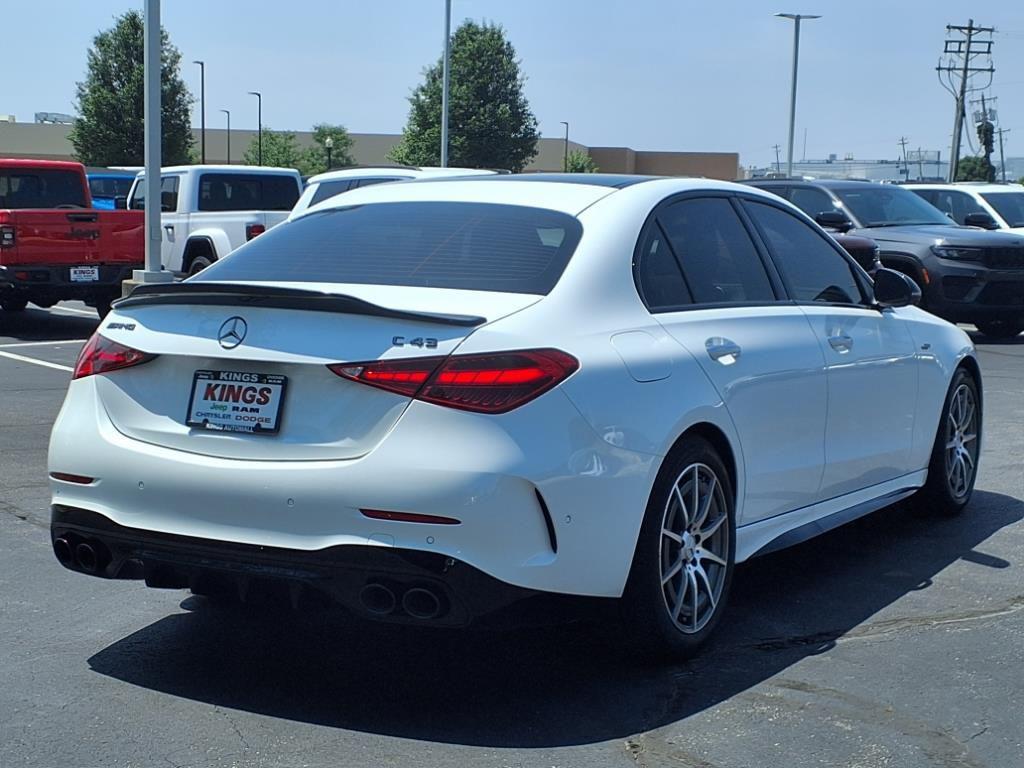 used 2025 Mercedes-Benz AMG C 43 car, priced at $55,000