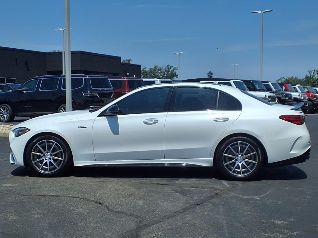 used 2025 Mercedes-Benz AMG C 43 car, priced at $55,000