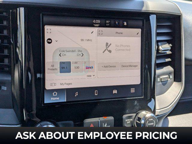 new 2025 Ram 1500 car, priced at $48,295